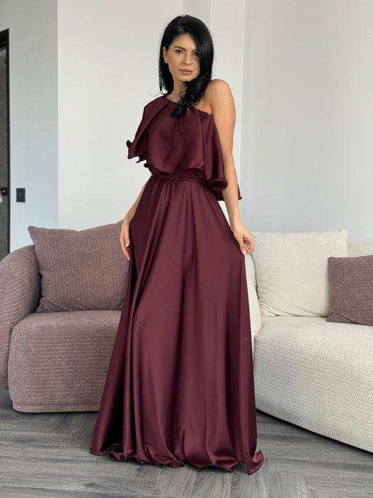 Rochie Karissa - Bordo