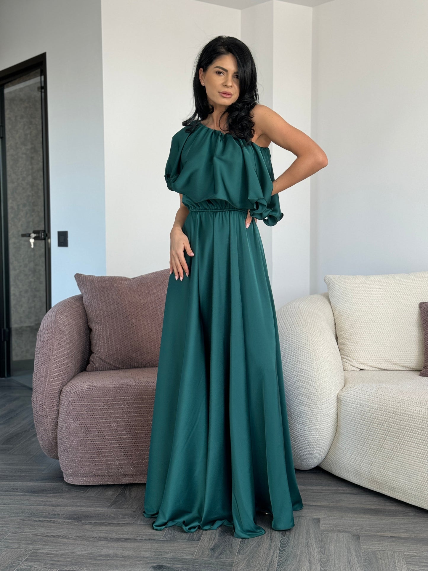 Rochie Karissa - Verde Smarald