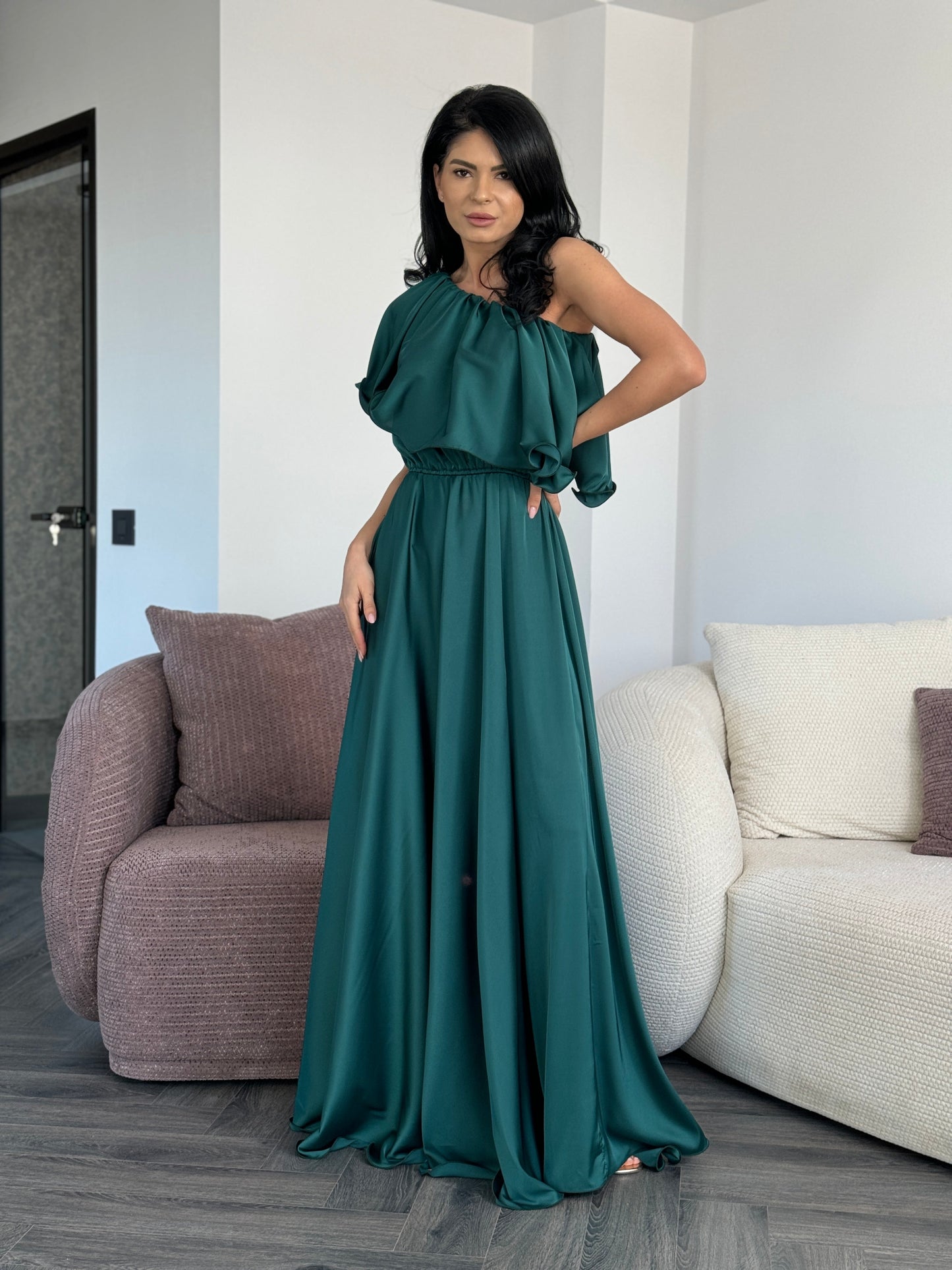 Rochie Karissa - Verde Smarald