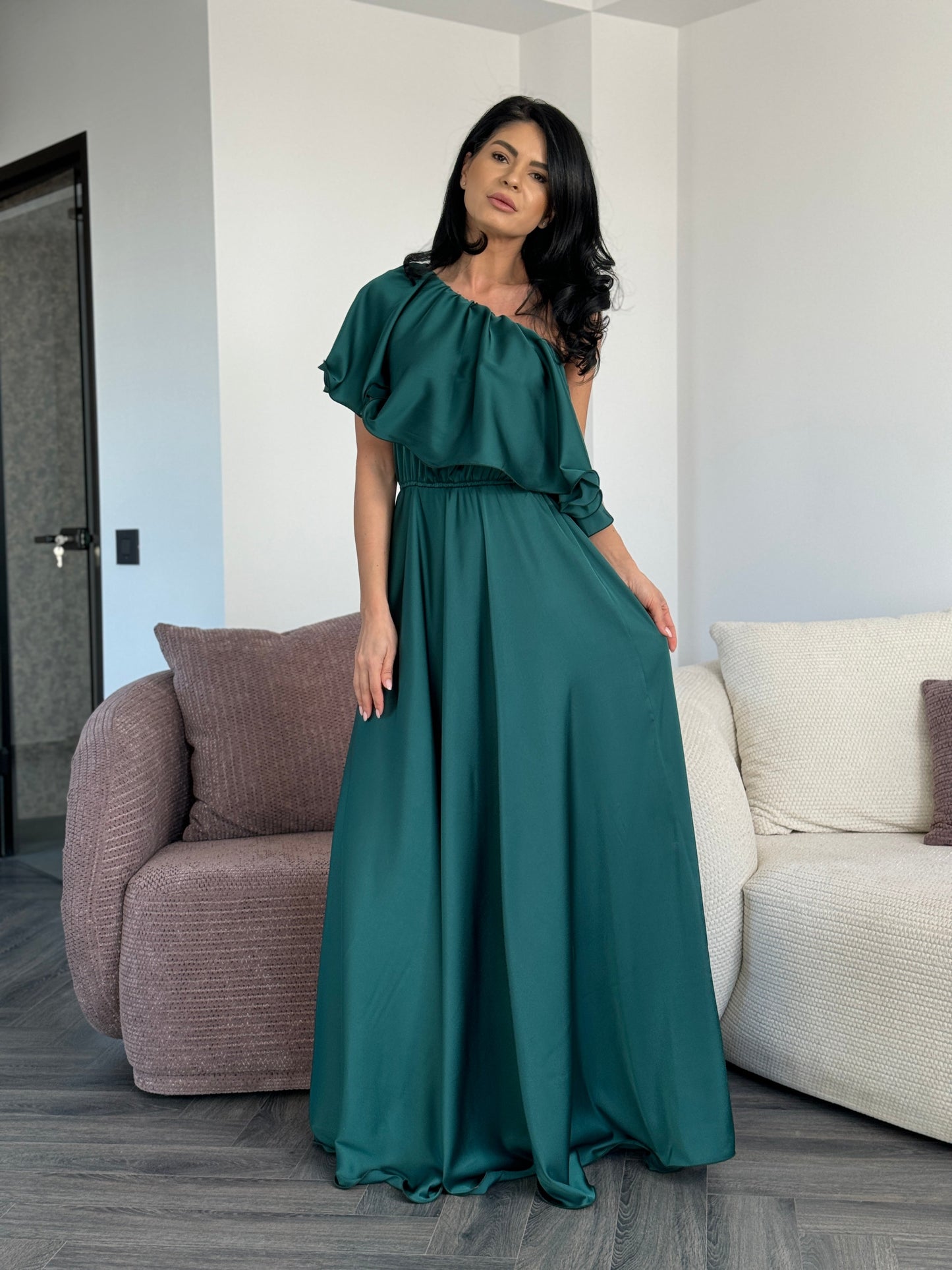 Rochie Karissa - Verde Smarald