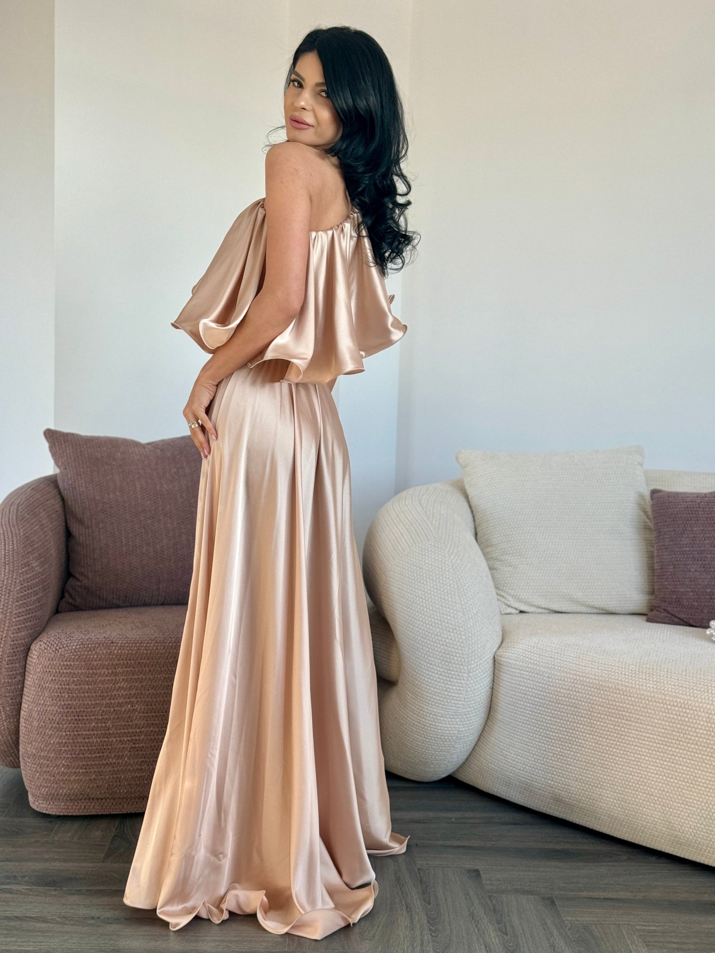 Rochie Karissa - Bronze