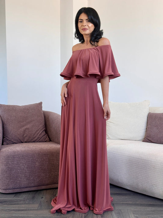 Rochie Lunga ELIZA  - CINNAMON