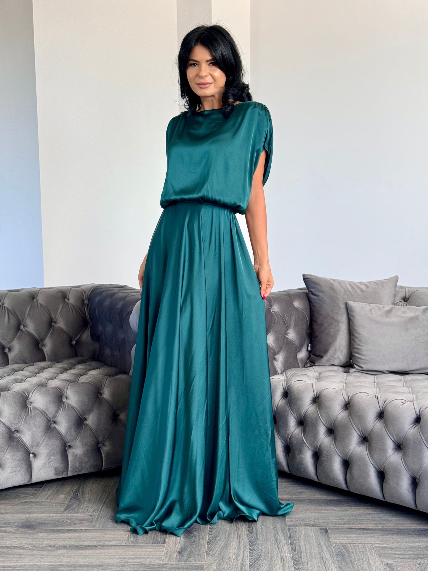 Rochie Anais - Verde Smarald