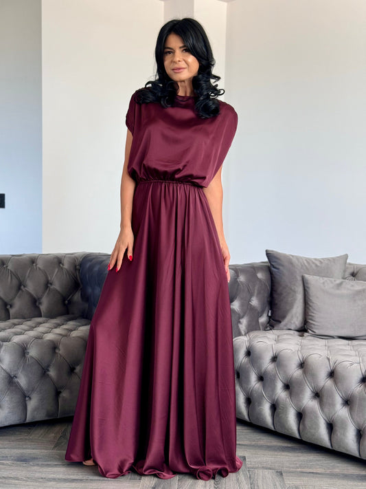 Rochie Anais - Bordo