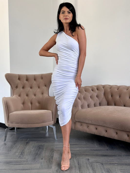 Rochie Anisia - Alb